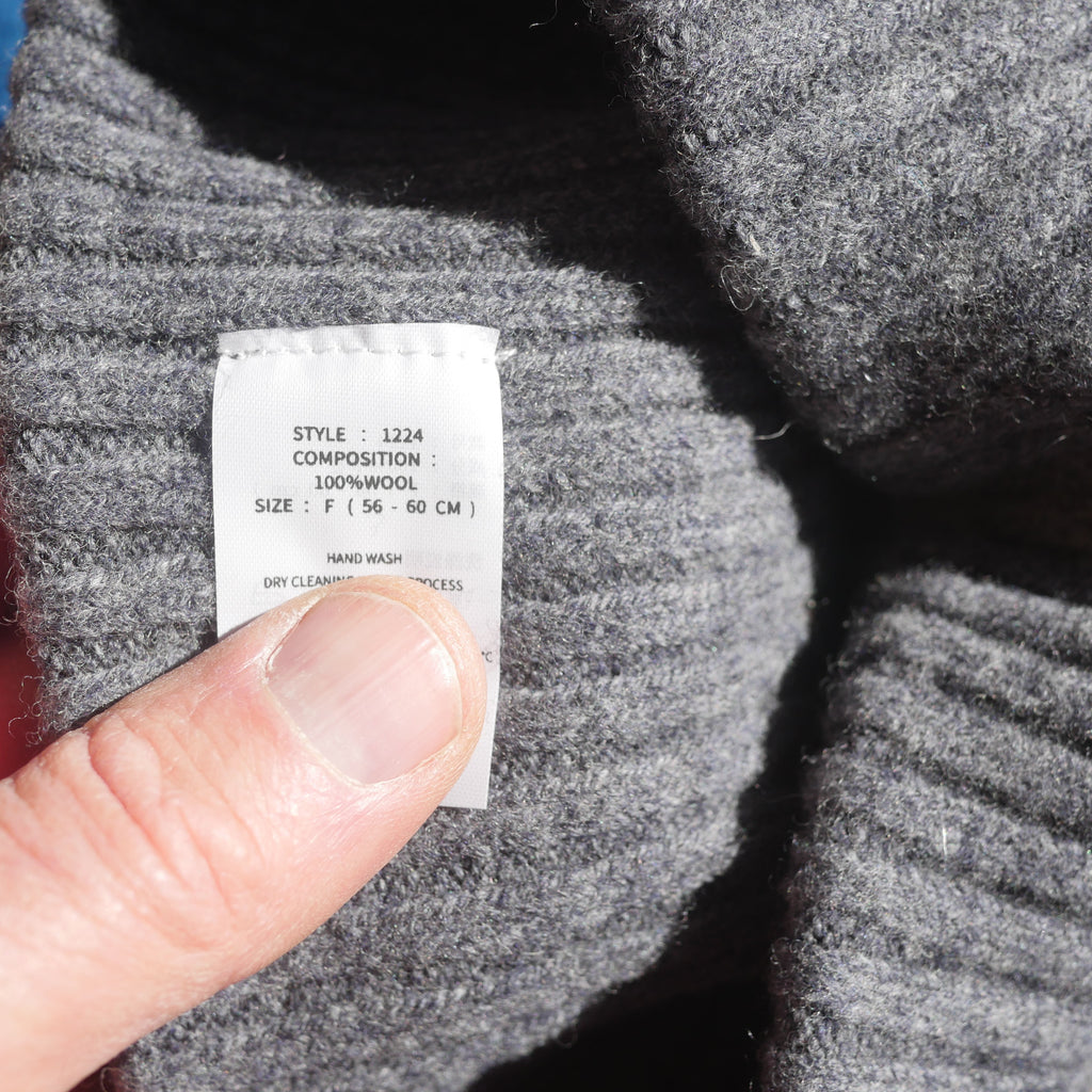 WEST LIFE 100% WOOL BEANIE