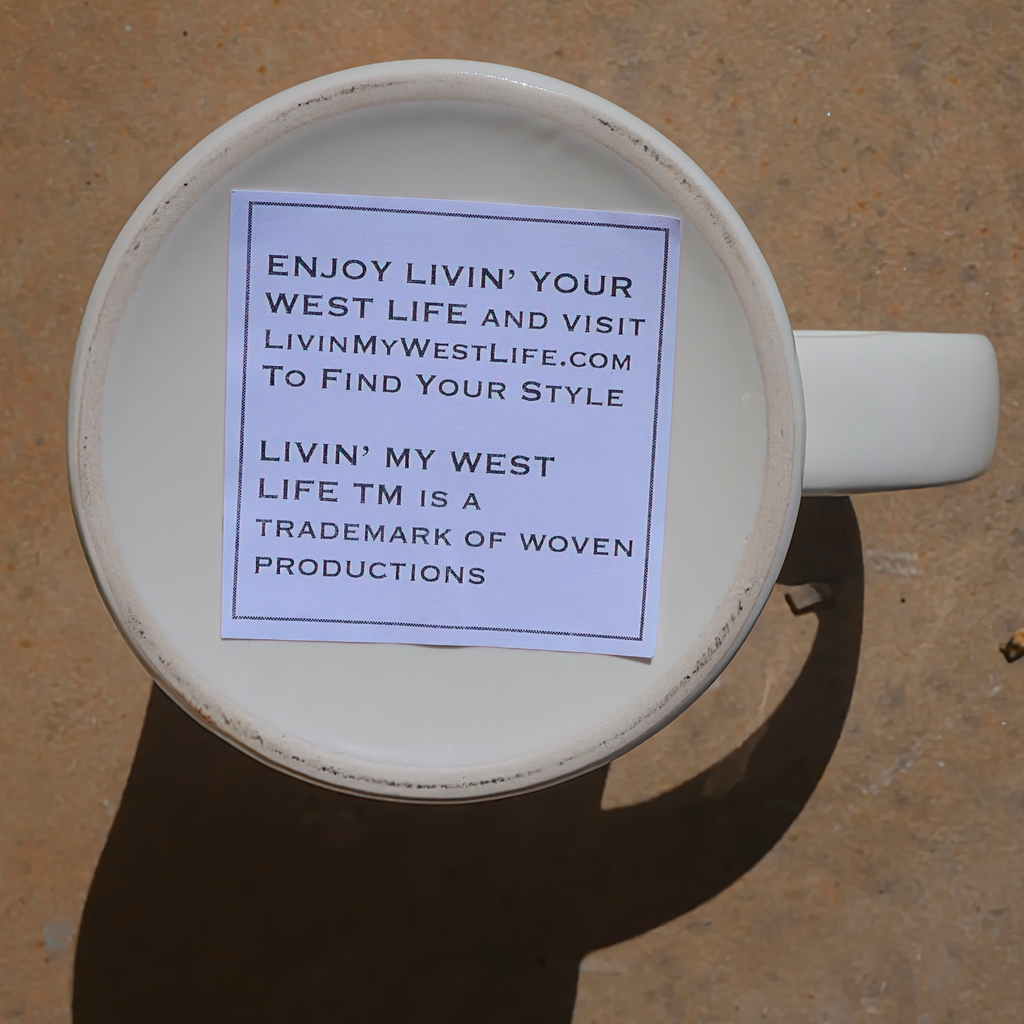 West Life café-style coffee mug (12 oz)