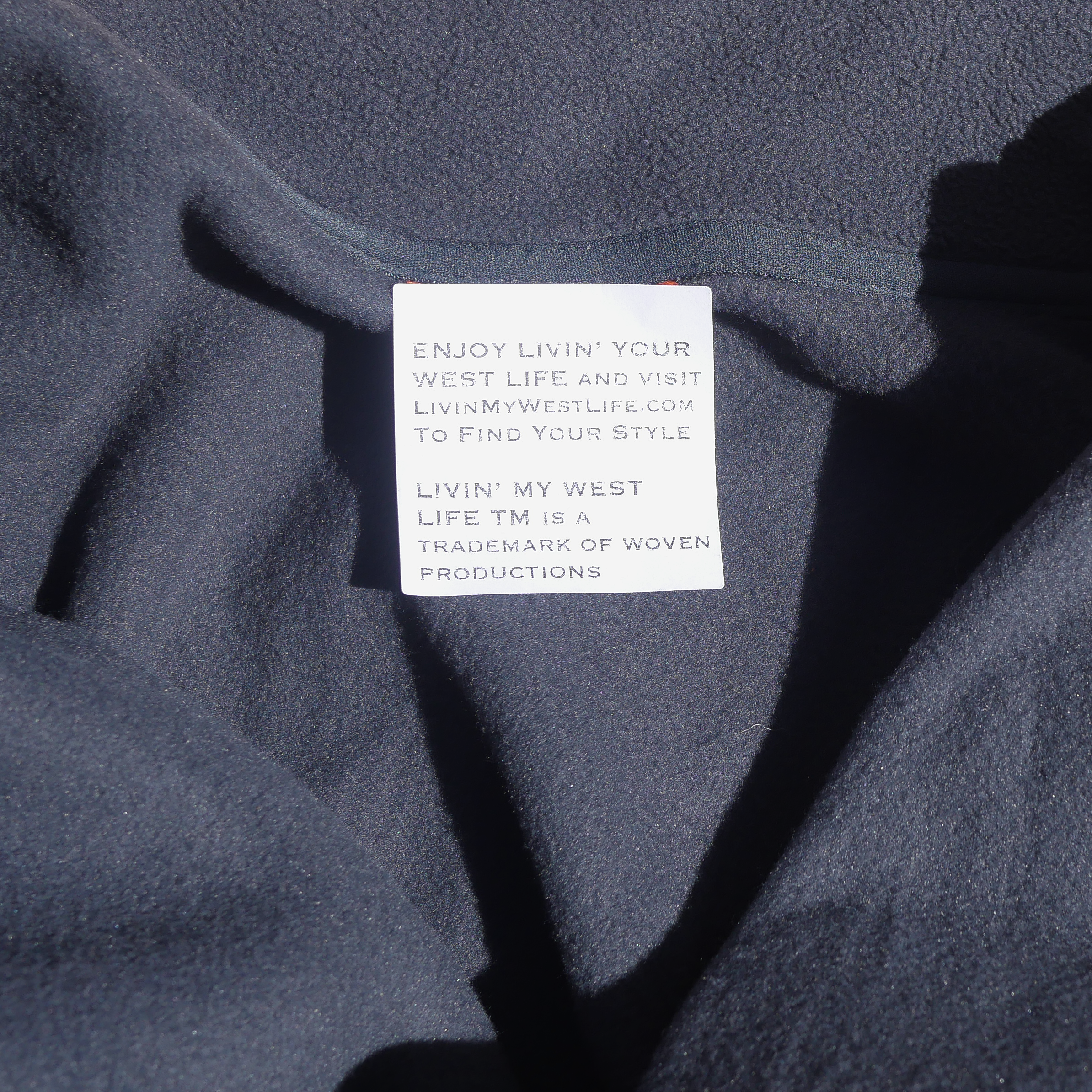 WEST LIFE SUNBURST POLY FLEECE ZIP JACKET