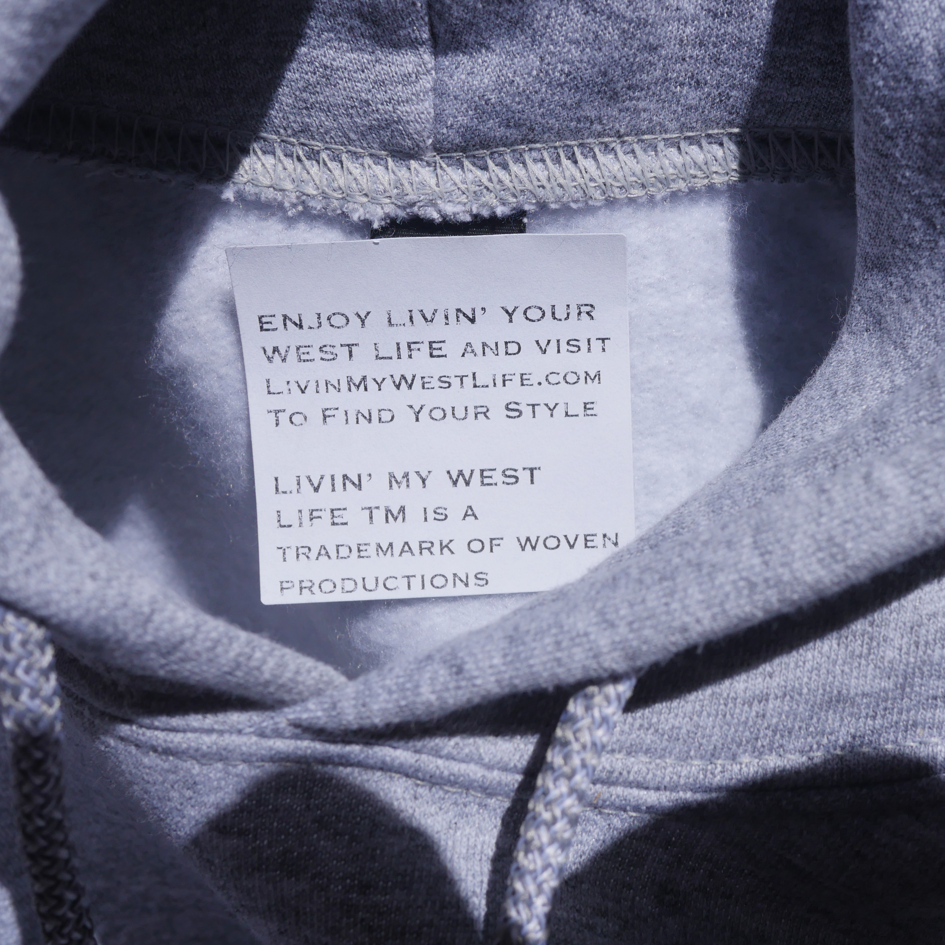 WEST LIFE MOUNTAIN HEAVYWEIGHT HOODIE