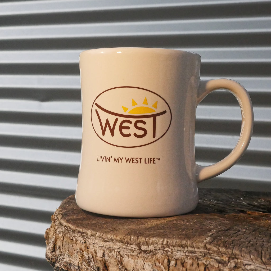 West Life café-style coffee mug (12 oz)