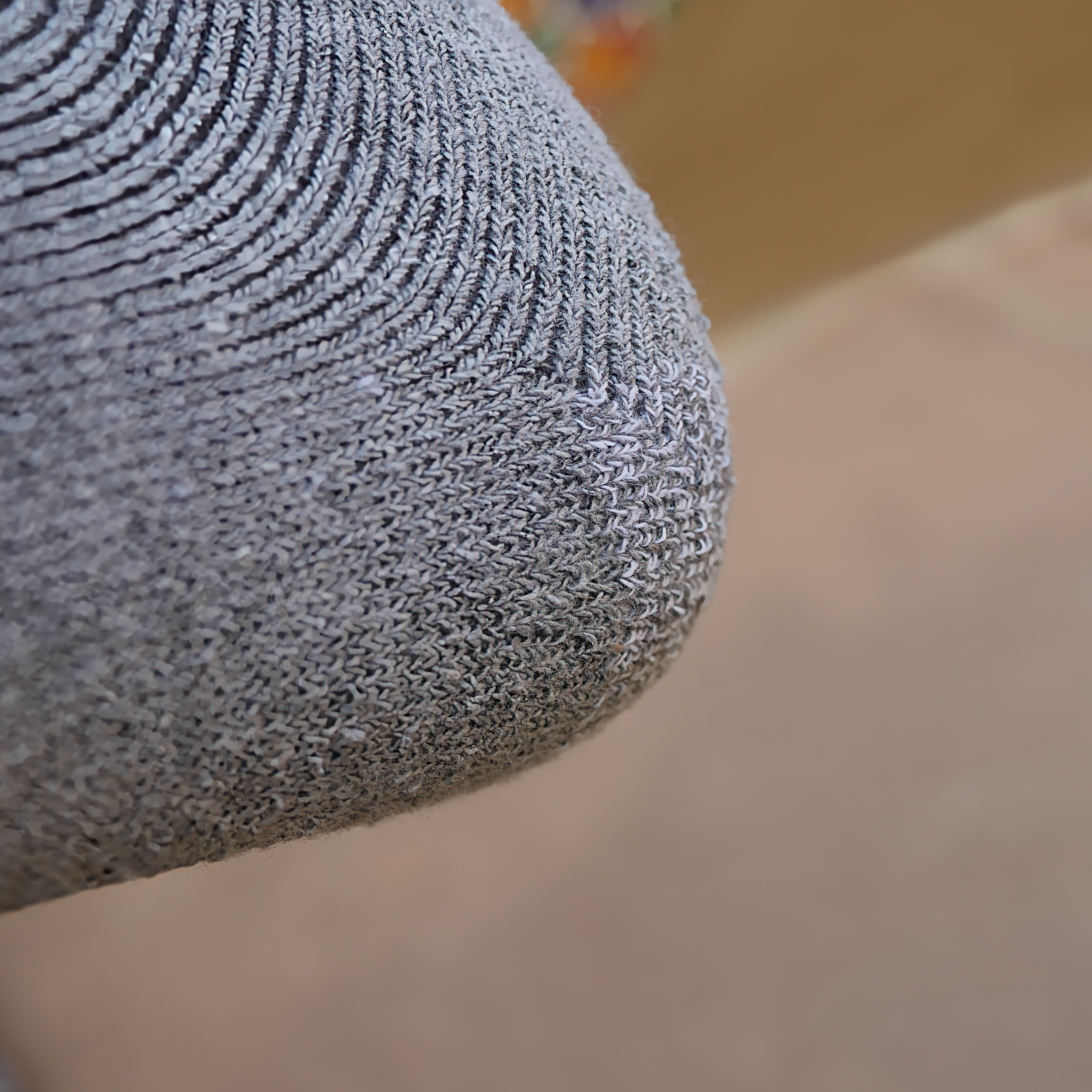 LIVIN' ADVENTURE SOCKS; TWO PAIR (GREY/BLUE) MEN'S 6-12